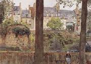 William Frederick Yeames,RA On the Boulevards-Dinan-Brittany (mk46) china oil painting reproduction